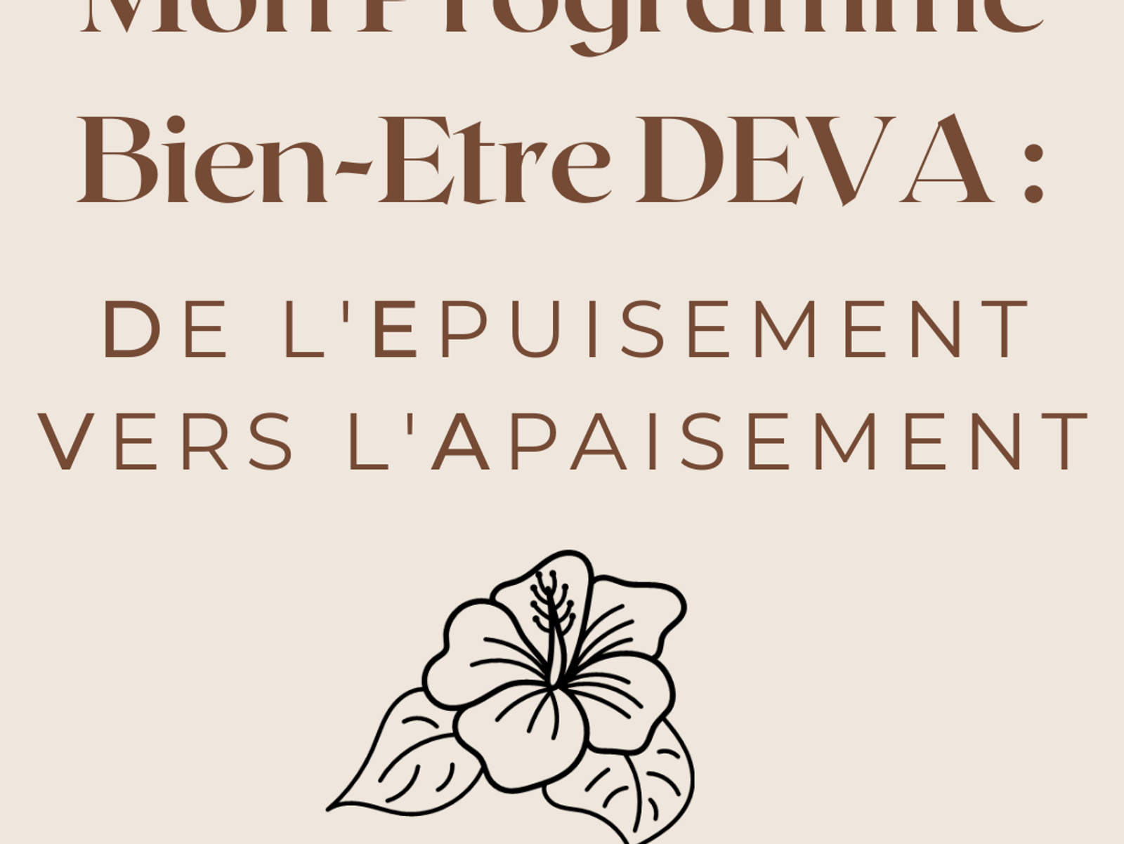DEVA :  De l'épuisement vers l'Apaisement