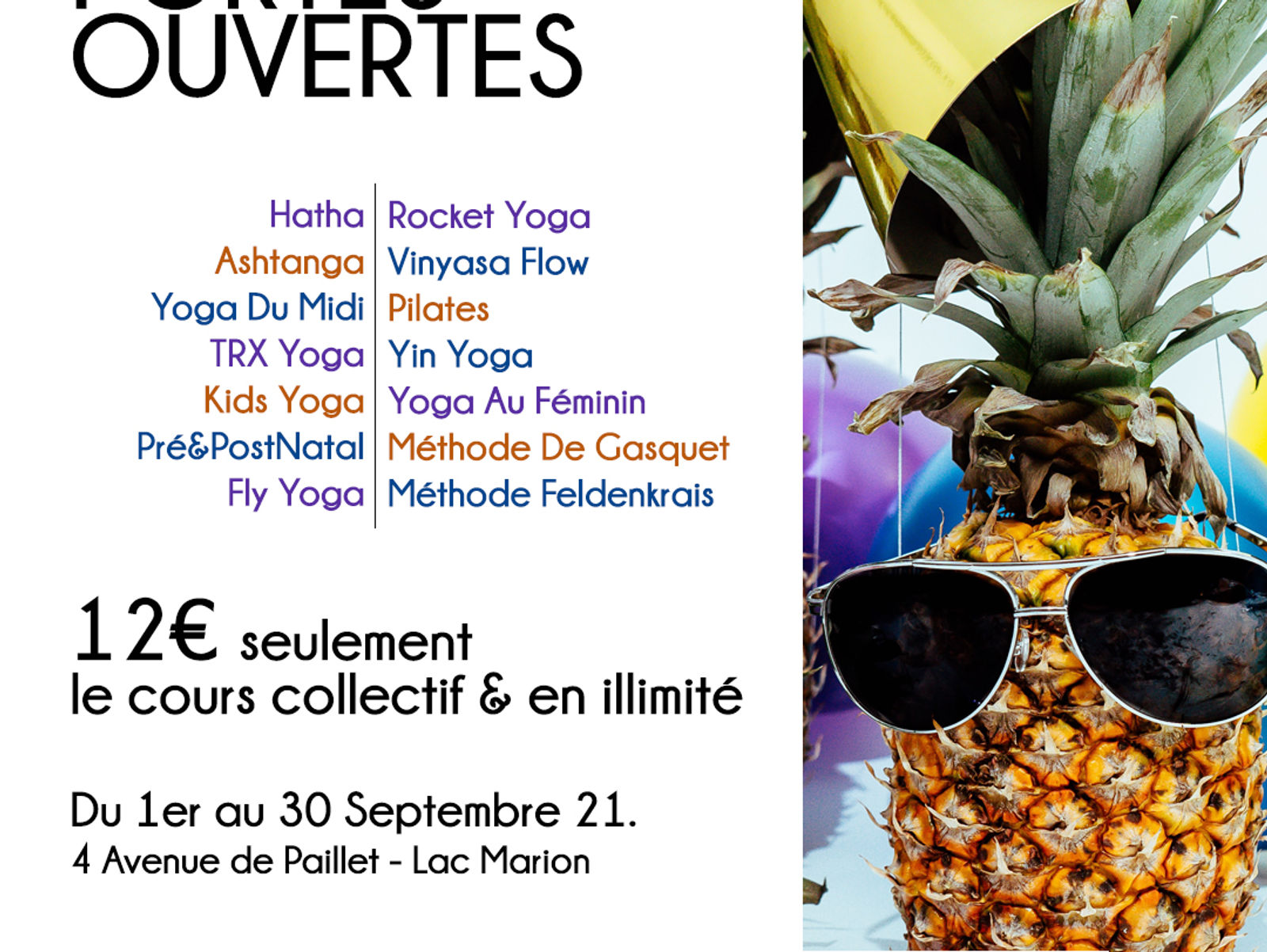 YogaMania en Septembre !